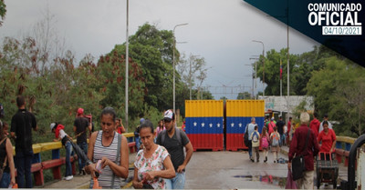Venezuela y Colombia abren fronteras