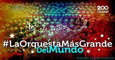 Venezuela oficializa récord de #LaOrquestaMasGrandeDelMundo