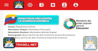 Bono de Fin de Año Contra la Guerra Económica (noviembre 2024)