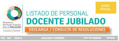 RESOLUCIÓN JUBILADOS PENSIONADOS MPPE 2020 ✅